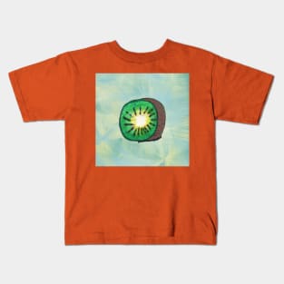 Glowing Kiwi Fruit Kids T-Shirt